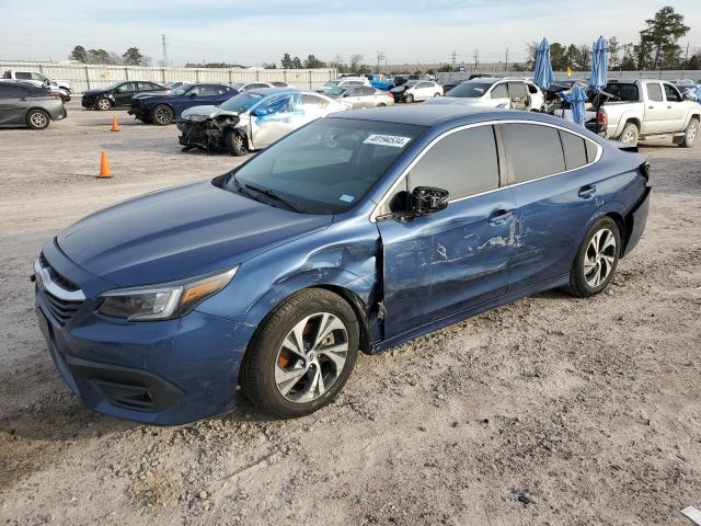 4S3BWAC69L3026614 - 2020 SUBARU LEGACY PREMIUM BLUE photo 1