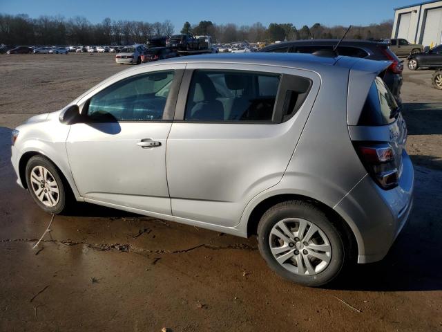 1G1JG6SB8L4129689 - 2020 CHEVROLET SONIC SILVER photo 2