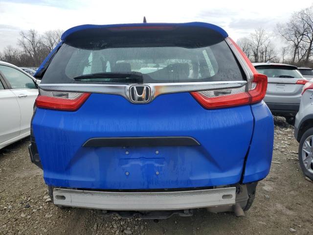 2HKRW6H35KH221008 - 2019 HONDA CR-V LX BLUE photo 6