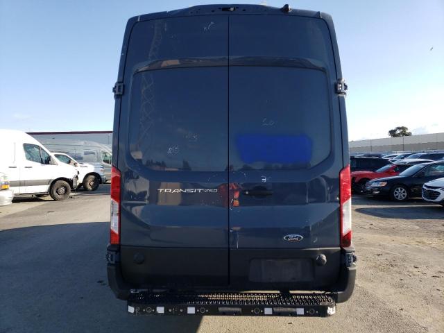 1FTBR3X85LKB02088 - 2020 FORD TRANSIT T-250 BLUE photo 6