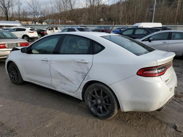 1C3CDFBB2FD411005 - 2015 DODGE DART SXT WHITE photo 2