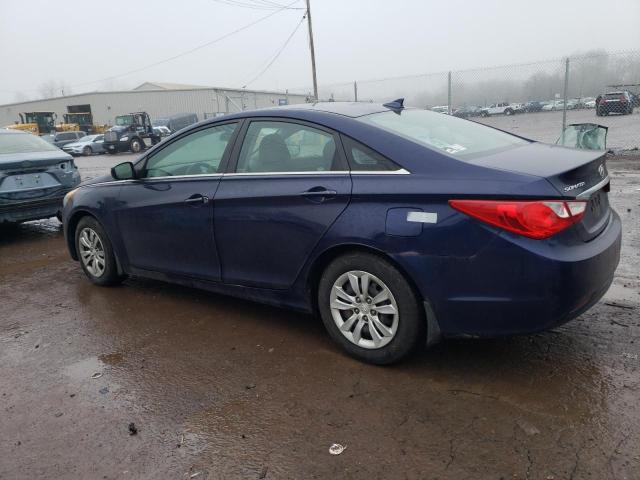 5NPEB4AC0CH444020 - 2012 HYUNDAI SONATA GLS BLUE photo 2