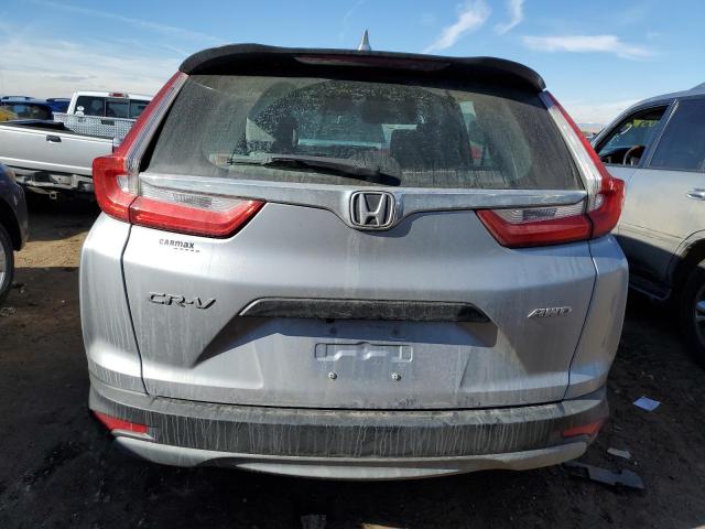 2HKRW6H38JH227805 - 2018 HONDA CR-V LX SILVER photo 6