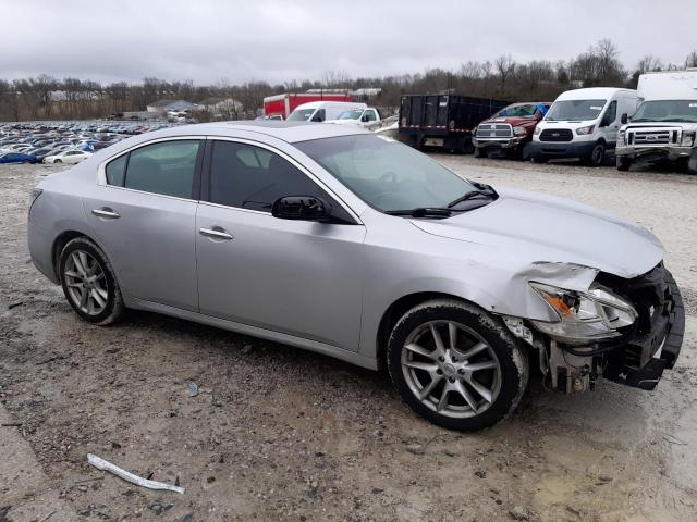 1N4AA5AP7CC826797 - 2012 NISSAN MAXIMA S SILVER photo 4