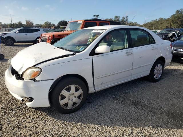 2T1BR32E15C481575 - 2005 TOYOTA COROLLA CE WHITE photo 1