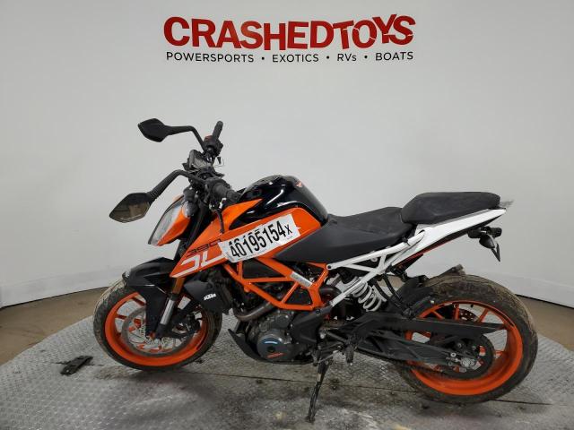 MD2JPJ401KC228942 - 2019 KTM 390 DUKE ORANGE photo 3