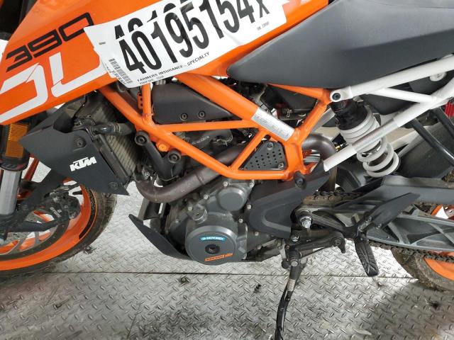 MD2JPJ401KC228942 - 2019 KTM 390 DUKE ORANGE photo 6