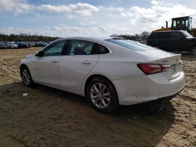 1G1ZD5ST4LF005521 - 2020 CHEVROLET MALIBU LT WHITE photo 2