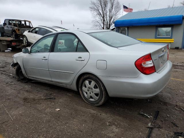 4T1BE32K44U863436 - 2004 TOYOTA CAMRY LE SILVER photo 2