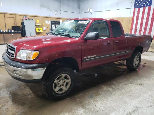 5TBBT44152S277987 - 2002 TOYOTA TUNDRA ACCESS CAB BURGUNDY photo 1