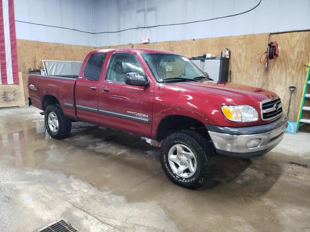 5TBBT44152S277987 - 2002 TOYOTA TUNDRA ACCESS CAB ბურგუნდია ფოტო 4