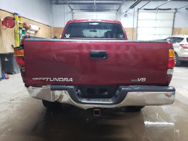 5TBBT44152S277987 - 2002 TOYOTA TUNDRA ACCESS CAB ბურგუნდია ფოტო 6