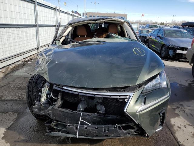 JTJGARDZ3M2257007 - 2021 LEXUS NX 300 BASE მწვანე ფოტო 5