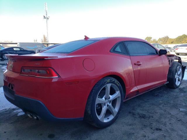 2G1FF1E3XF9263377 - 2015 CHEVROLET CAMARO LT RED photo 3