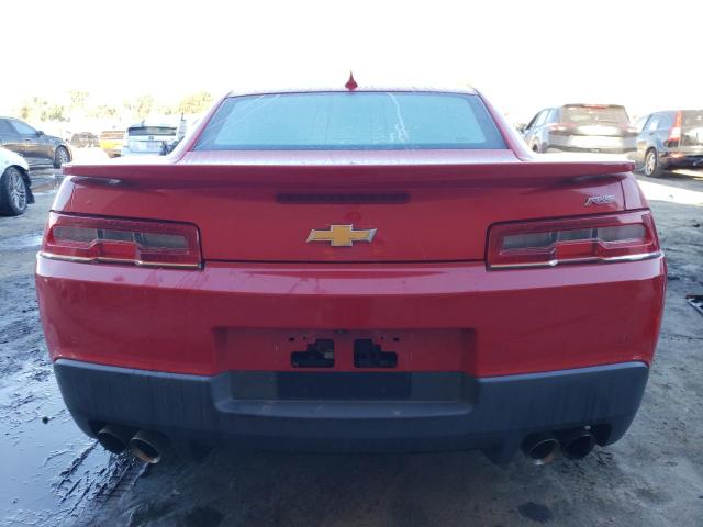 2G1FF1E3XF9263377 - 2015 CHEVROLET CAMARO LT RED photo 6