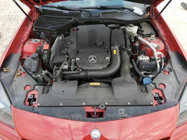 WDDPK4HA2EF080036 - 2014 MERCEDES-BENZ SLK 250 RED photo 11