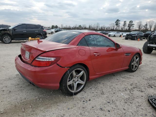 WDDPK4HA2EF080036 - 2014 MERCEDES-BENZ SLK 250 RED photo 3