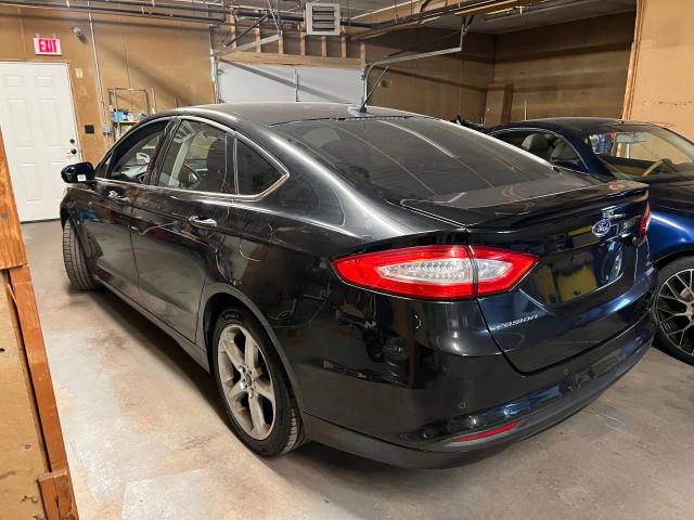 1FA6P0HD0E5367381 - 2014 FORD FUSION SE BLACK photo 3