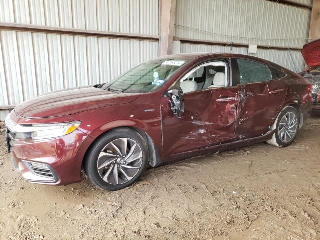 19XZE4F98KE010419 - 2019 HONDA INSIGHT TOURING MAROON photo 1