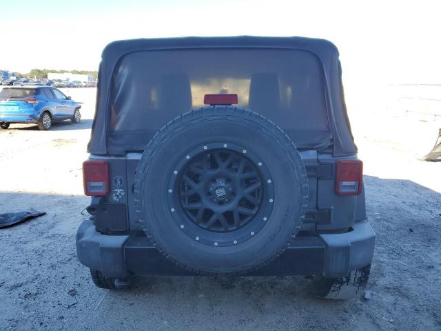 1C4AJWAG0GL162770 - 2016 JEEP WRANGLER SPORT GRAY photo 6