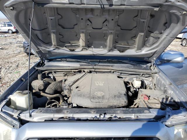 3TMLU4EN9EM148908 - 2014 TOYOTA TACOMA DOUBLE CAB 银色 照片 11