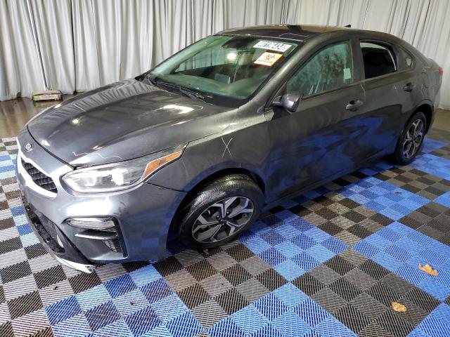 3KPF24AD1ME350375 - 2021 KIA FORTE FE GRAY photo 1