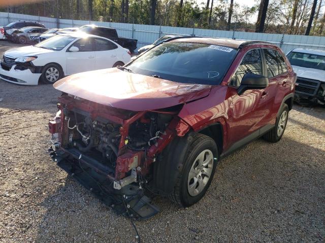 JTMH1RFV5KJ009393 - 2019 TOYOTA RAV4 LE RED photo 1