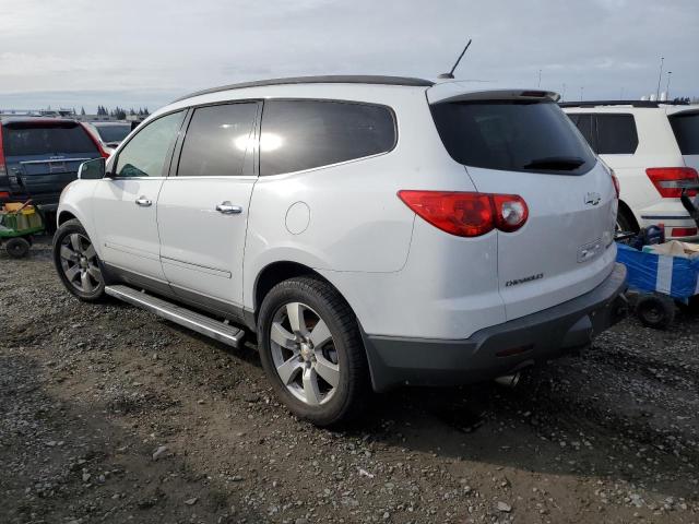 1GNEV33D99S120623 - 2009 CHEVROLET TRAVERSE LTZ WHITE photo 2