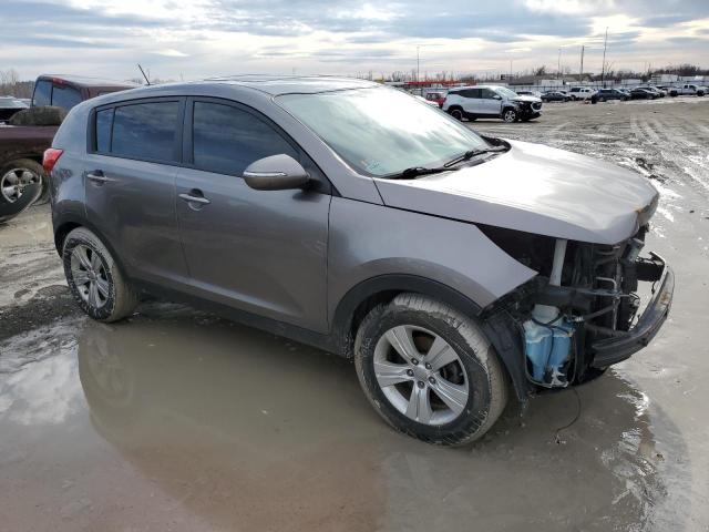 KNDPB3A25D7485355 - 2013 KIA SPORTAGE BASE GRAY photo 4