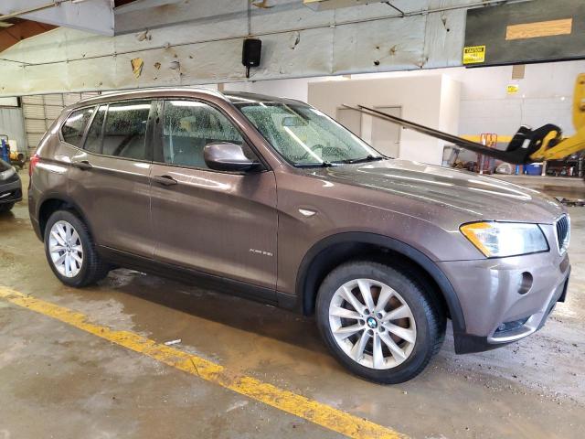 5UXWX9C5XD0A09653 - 2013 BMW X3 XDRIVE28I BROWN photo 4