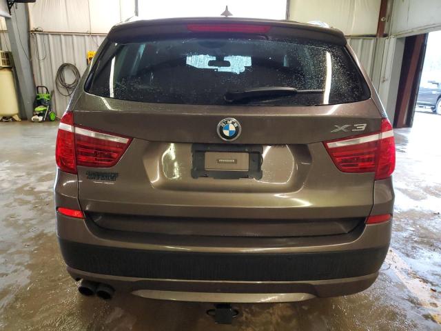 5UXWX9C5XD0A09653 - 2013 BMW X3 XDRIVE28I BROWN photo 6