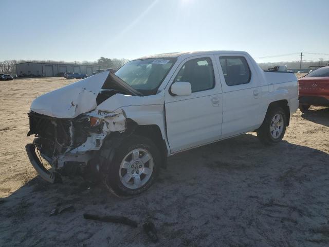 2HJYK16548H509923 - 2008 HONDA RIDGELINE RTL WHITE photo 1