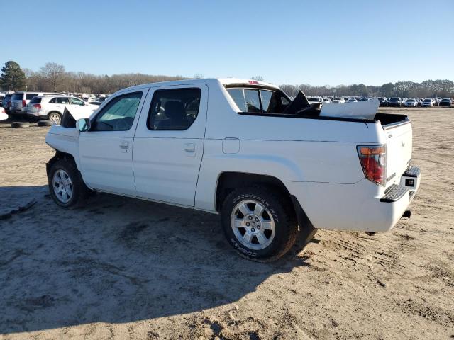 2HJYK16548H509923 - 2008 HONDA RIDGELINE RTL WHITE photo 2