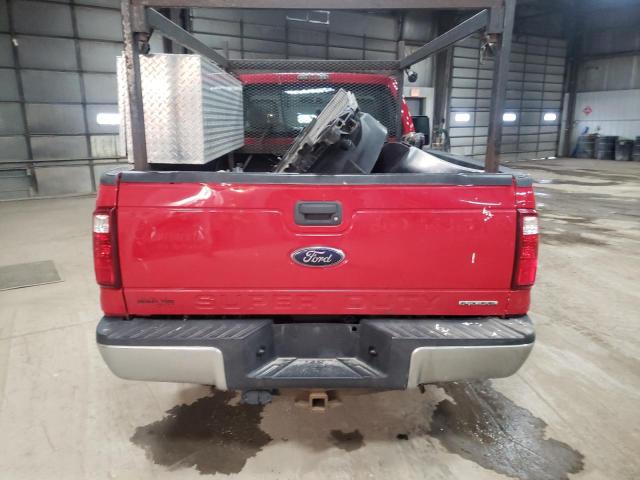 1FTBF2A60EEA08261 - 2014 FORD F250 SUPER RED photo 6