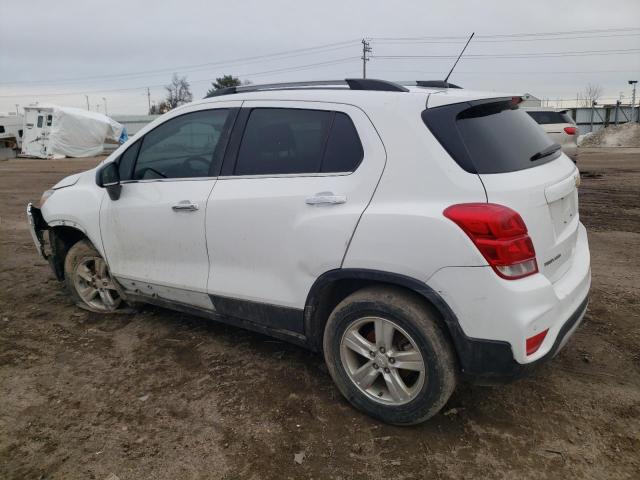 3GNCJPSB6KL274186 - 2019 CHEVROLET TRAX 1LT WHITE photo 2