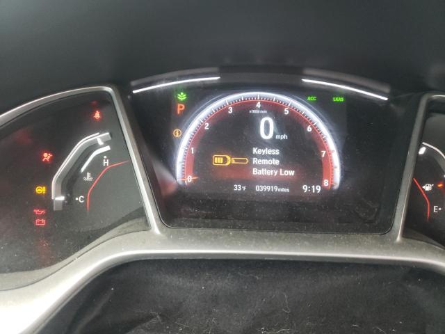 2HGFC2F81LH533552 - 2020 HONDA CIVIC SPORT 红色 照片 9