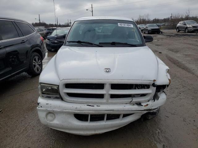 1B7FL26X1WS766107 - 1998 DODGE DAKOTA WHITE photo 5