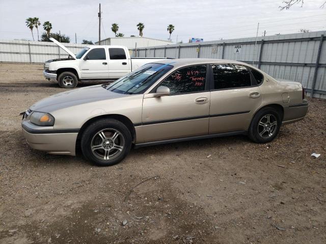 2G1WF52E229373136 - 2002 CHEVROLET IMPALA TAN photo 1