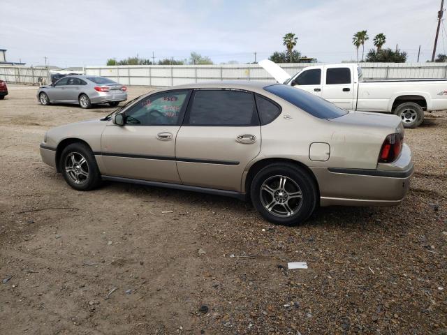 2G1WF52E229373136 - 2002 CHEVROLET IMPALA TAN photo 2