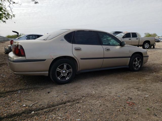 2G1WF52E229373136 - 2002 CHEVROLET IMPALA TAN photo 3