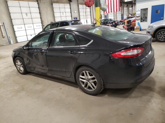 3FA6P0H75ER307085 - 2014 FORD FUSION SE BLACK photo 2