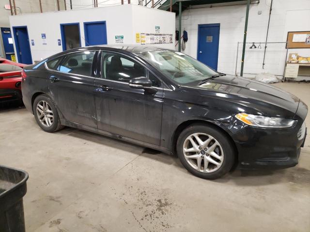 3FA6P0H75ER307085 - 2014 FORD FUSION SE BLACK photo 4