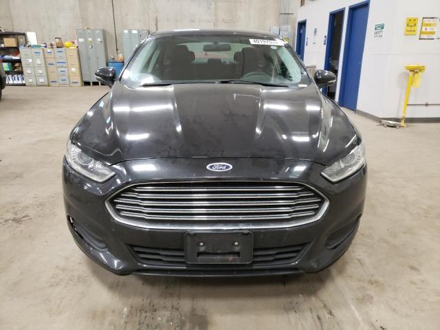 3FA6P0H75ER307085 - 2014 FORD FUSION SE BLACK photo 5