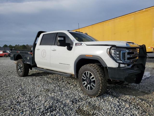 1GT49TEY2NF132902 - 2022 GMC SIERRA K3500 SLE WHITE photo 4