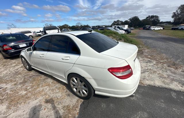 WDDGF5EB4BR171133 - 2011 MERCEDES-BENZ C 300 WHITE photo 3