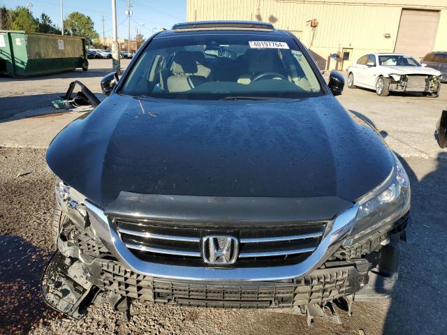 1HGCR3F82EA000411 - 2014 HONDA ACCORD EXL BLACK photo 5