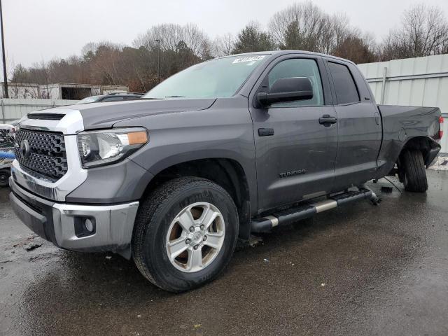 5TFUY5F16LX943741 - 2020 TOYOTA TUNDRA DOUBLE CAB SR/SR5 GRAY photo 1