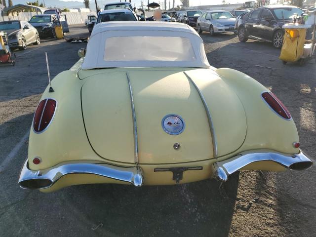 J58S102221 - 1958 CHEVROLET UK YELLOW photo 6