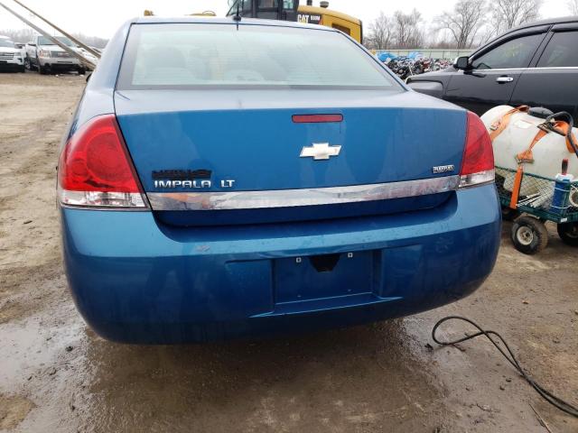 2G1WB5EKXA1157612 - 2010 CHEVROLET IMPALA LT BLUE photo 6