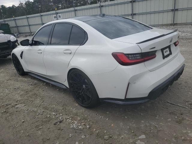 WBS43AY04PFN54063 - 2023 BMW M3 COMPETITION WHITE photo 2
